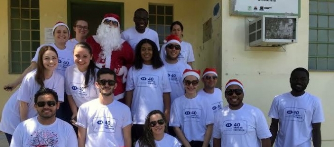 Administrando o Natal com Amor: cursos da Unesc realizam a��o em Crici�ma