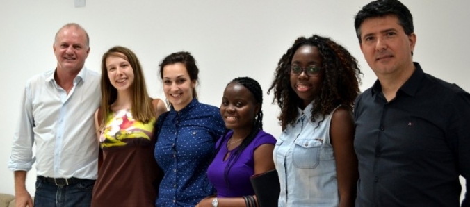 Reitoria recepciona novos estudantes estrangeiros