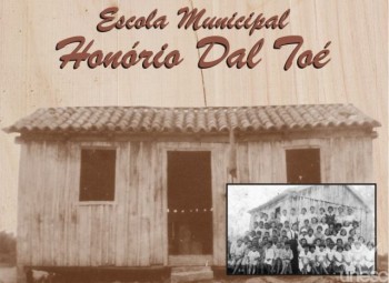 Grupehme lan�a caderno sobre escola Hon�rio Dal To�