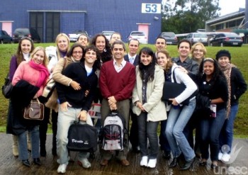 Professores e estudantes participaram de semin�rio na Unisc