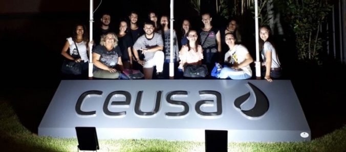 Alunos da Unesc se preparam para o Talento Ceusa 2018 com visita t�cnica
