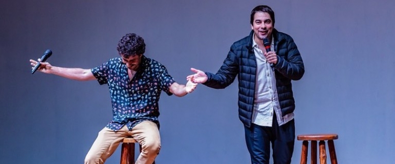 Estudantes da Unesc sorteados para prestigiar o Pretinho B�sico Ao Vivo