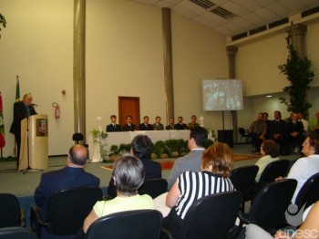 Unesc recebe homenagem da C�mara de Vereadores