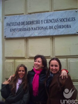 Estudantes de Direito representaram a Unesc em evento na Argentina