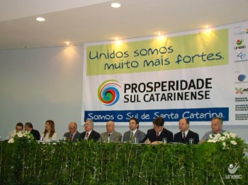 Unesc sediou Projeto Prosperidade Sul Catarinense hoje (22)