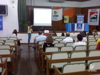 Unesc realiza avalia��o nutricional de atletas do Col�gio Marista