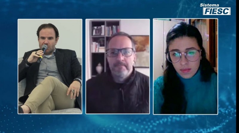 Membros do GENINT/UNESC ministram palestra no Programa Go to Market / Sebrae SC