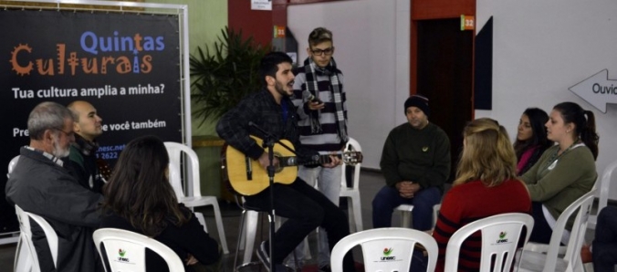 Dupla de msicos no Quintas Culturais desta semana