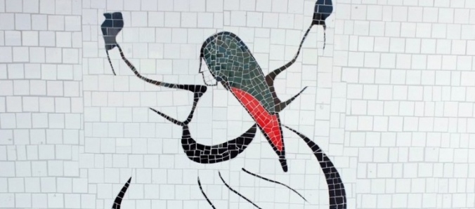 Alunos de Artes Visuais ajudam a embelezar a cidade