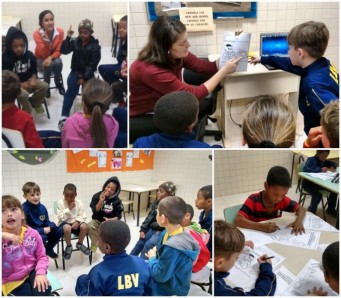 Atividade l�dica sobre Higiene com as crian�as da LBV