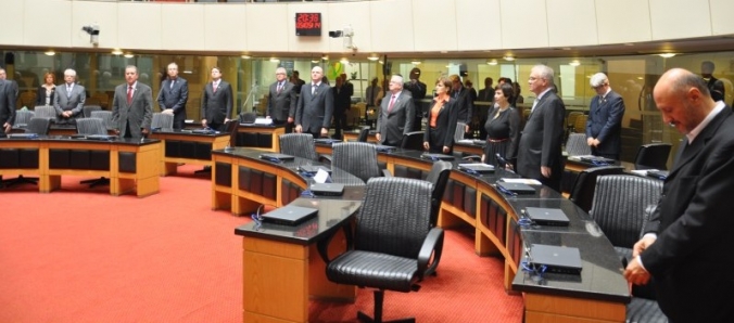 Unesc participa da sess�o solene dos 40 anos da Acafe