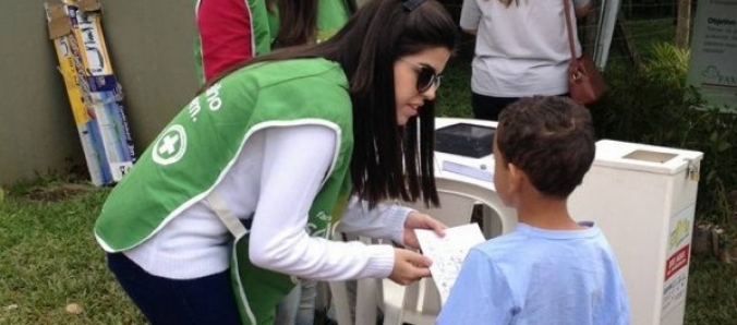 Arrast�o Solid�rio promove educa��o ambiental no Cristo Redentor