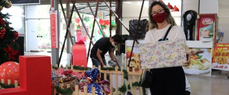 �rvore do Bem: arrecada��es da Unesc, Giassi e Equipe Multi-Institucional s�o entregues ao Bairro da Juventude