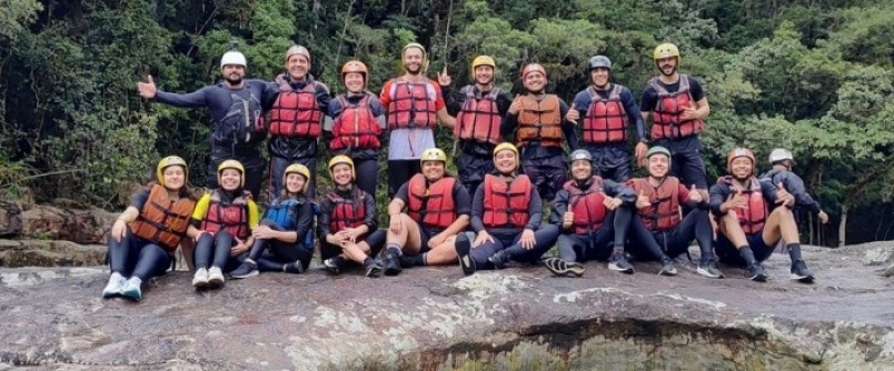 Acad�micos exploram Santo Amaro da Imperatriz em experi�ncia educativa e radical