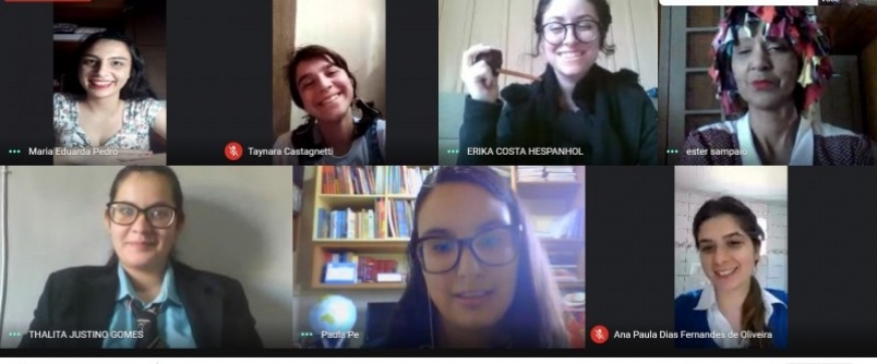 Personagens e autores da Literatura invadem aula de Escrita Criativa no curso de Letras da Unesc