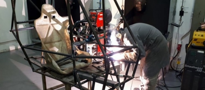 Ve�culo off-road projetado por acad�micos participa do Baja Regional Sul 2017