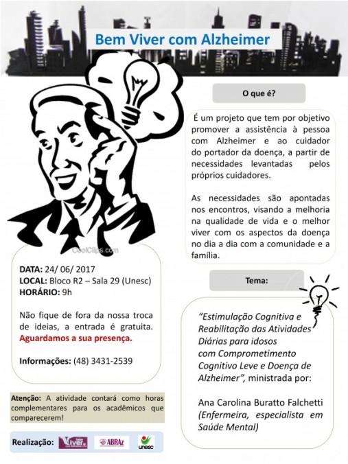Bem Viver com Alzheimer em JUNHO