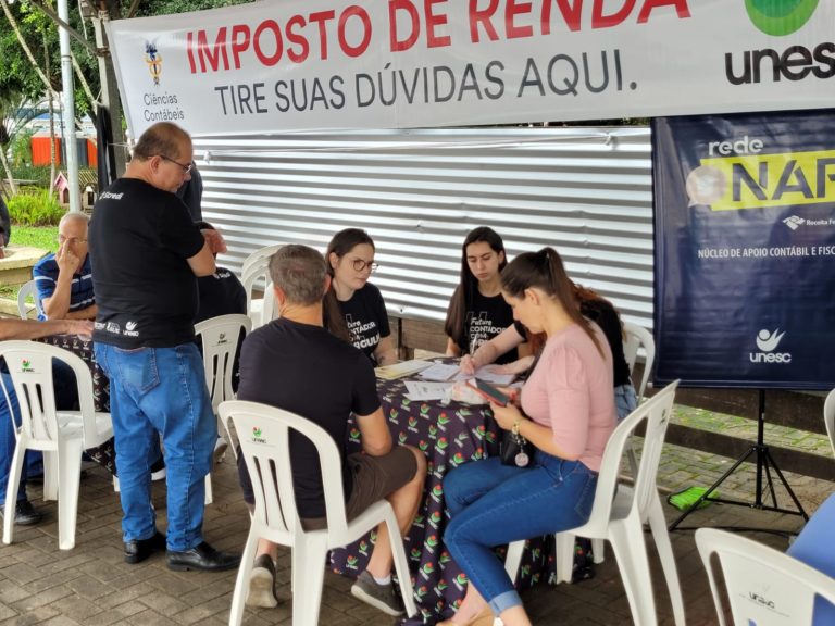 IMPOSTO DE RENDA NA PRA�A Ararangu�