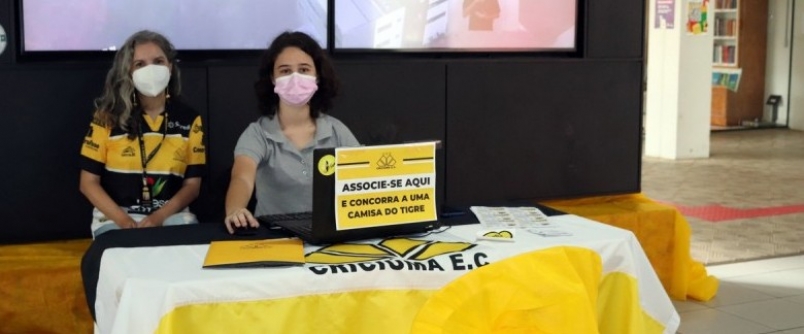Crici�ma Esporte Clube convida estudantes a se associarem