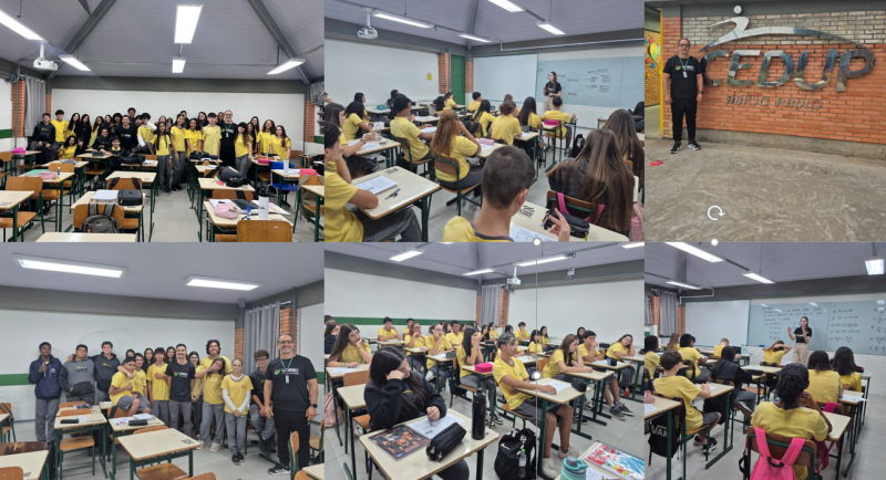 Aplica��o de question�rio sobre Educa��o Financeira mobiliza cerca de 250 estudantes no CEDUP