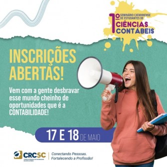 1� SEMIN�RIO CATARINENSE DE ESTUDANTES DE CI�NCIAS CONT�BEIS