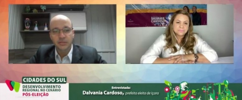 Dalv�nia Cardoso integra projeto Cidades do Sul e participa de entrevista online