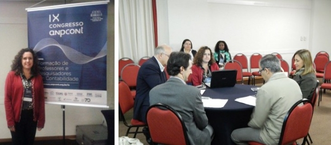 Professora de Ci�ncias Cont�beis apresenta artigo em Curitiba