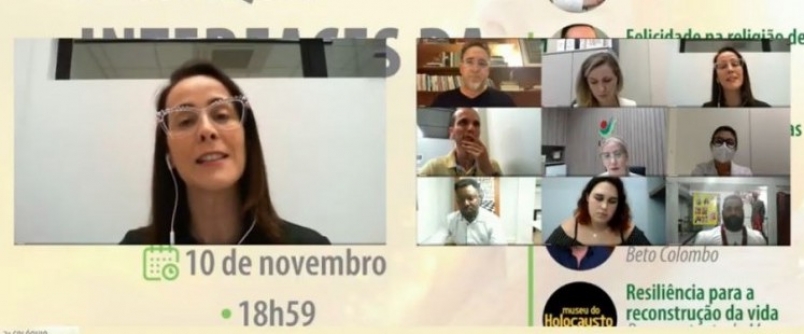 Felicidade  tema de evento virtual da Unesc