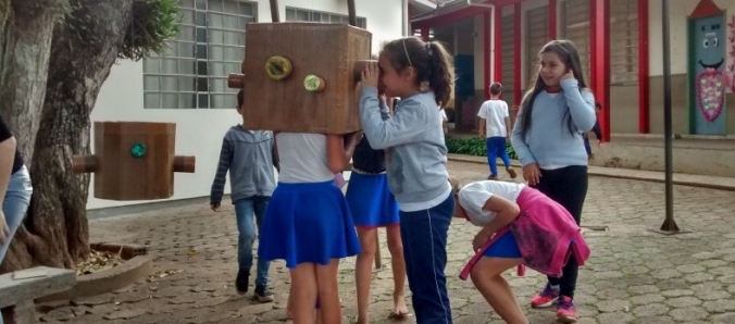 Alunos de Arquitetura levam melhorias � escola da regi�o