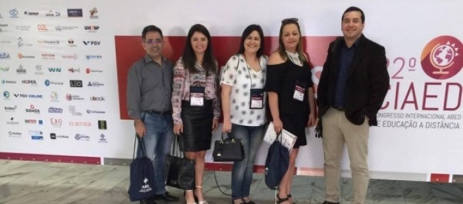 Professores da Unesc participam de Congresso Internacional sobre Ensino a Distncia