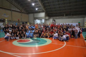 Em noite de encerramento e integrao Os Fucrinhos vencem GincaUnesc 50 anos