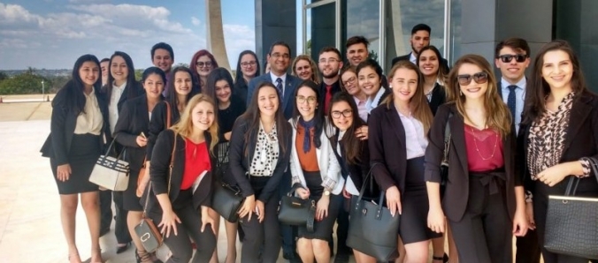 Estudantes de Direito esto em Braslia para conhecer importantes espaos do Poder Judicirio brasileiro