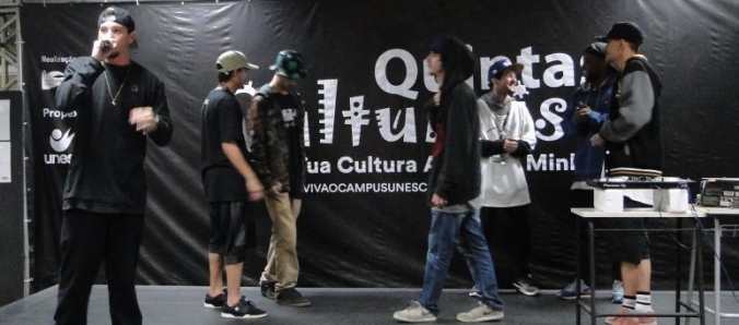 Rap foi o protagonista do Quintas Culturais desta semana
