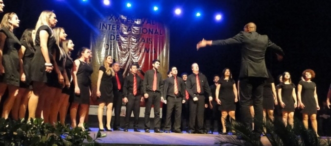 Coral da Unesc se apresenta no Festival Internacional de Corais