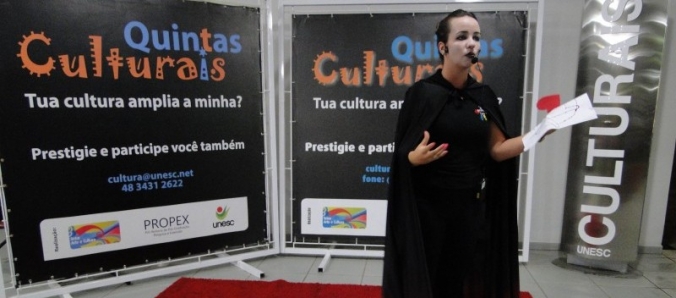 Quintas Culturais presta homenagem ao teatro