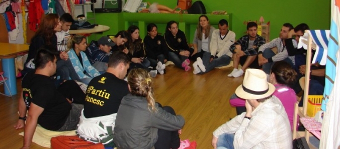 Estudantes de Educa��o F�sica realizam turismo cient�fico na UFSC