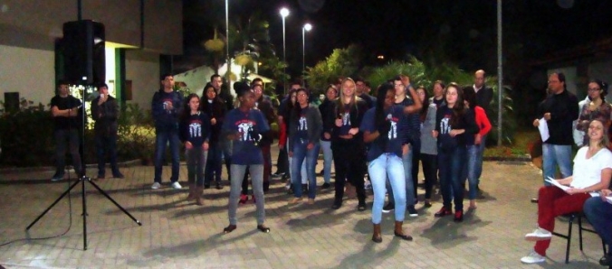 Contabilizando Trote e abertura de exposi��o no Quintas Culturais