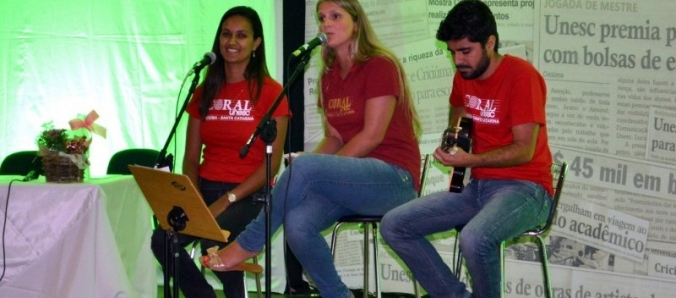 Coral da Unesc ser� a atra��o desta semana do Quintas Culturais