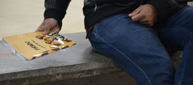 Esque�a um livro na Unesc