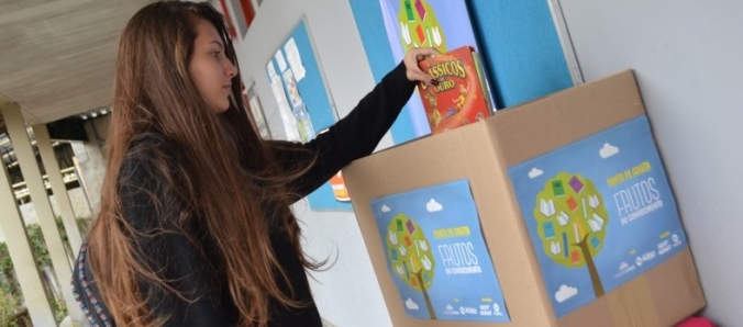 Campanha Frutos do Conhecimento fortalece a importncia da leitura