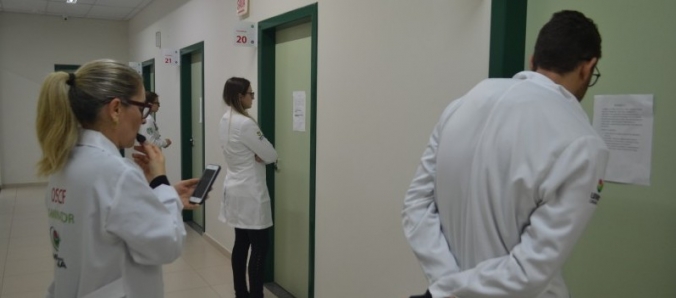 Estudantes de Medicina s�o desafiados em exame estruturado de habilidades cl�nicas