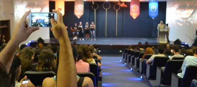 Unesc continua acolhendo seus novos estudantes