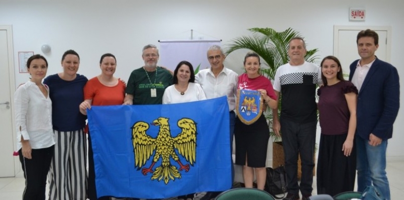 Universidade recebe visita de comitiva do Ente Friuli nel Mondo