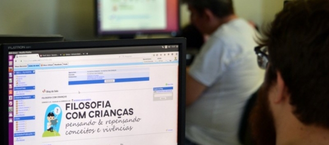 Projeto leva filosofia para crianas da rede pblica de Cricima