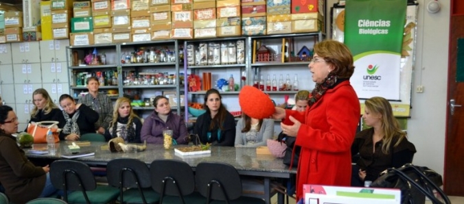 Professores da Rede Estadual visitam Laborat�rio de Ci�ncias