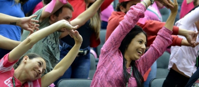 Energia e sorrisos durante o encerramento da Sipat