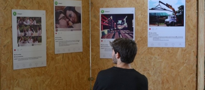 Exposi��o traz amostra do campus pelo Instagram da Unesc