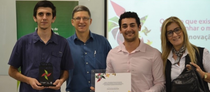 Iniciativas apresentadas na 4� Feira de Inova��o s�o premiadas pela Unesc