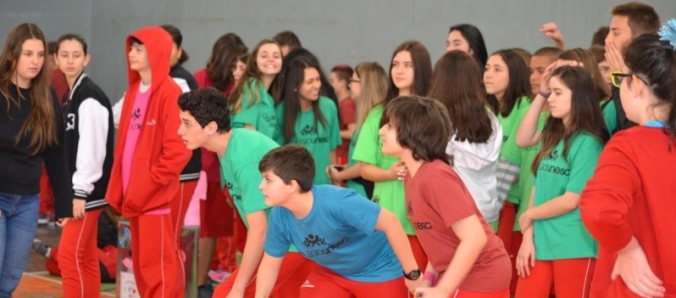 Divers�o e conhecimento em Olimp�ada Cultural do Col�gio Unesc