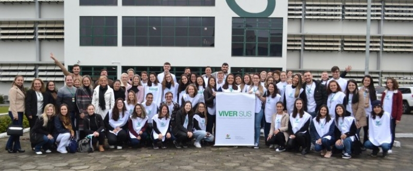 Projeto Viver SUS: dia de embarcar em uma grande experincia